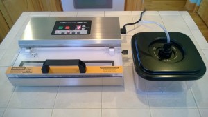 SmokingPit.com - VacMaster Pro 305 vacuum sealer marinating mode
