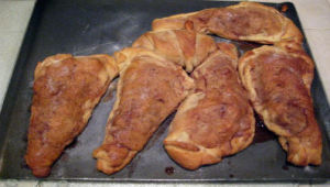 SmokingPit.com - Smoker baked  Apple turnovers. Great pork barbeque with a sweet and smokey dry rub. Tacoma WA Washington