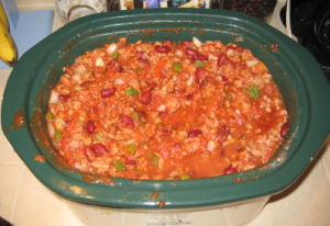 SmokingPit.com - Smoked hickory turkey chili. Great pork barbeque with a sweet and smokey dry rub. Tacoma WA Washington