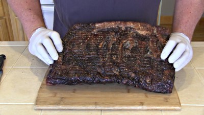 SmokingPit.com - Hickory Smoked Colossal Hawaiian Burgers  - Traeger BBQ recipes & smoking meat tips and techniques.
