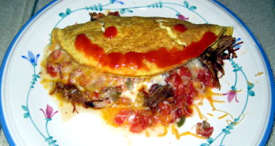SmokingPit.com - Barbecue Smoked Pulled Pork south west breakfast omelet