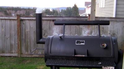 SmokingPit.com - Apple wood cold smoked Pico De Gallo using the A-MAZE-N-SMOKER cold smoke generator in a Yoder Wichita