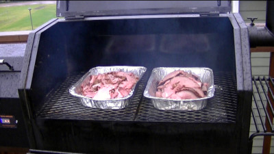 SmokingPit.com - Yoder YS640 Mesquite & Hickory Smoked Honey BBQ Beef - 2nd Smoke