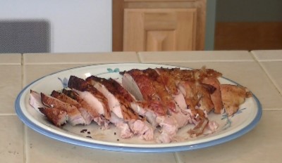 SmokingPit.com - Sugar Maple smoked Turkey on a Traeger Texas pellet smoker. 