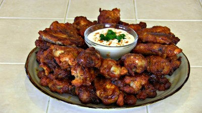 SmokingPit.com - Mad Hunky Italian Hot Wings. Slow cooked on the yoder YS640. The money shot.