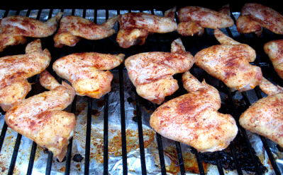 SmokingPit.com - Maple smoked injected buffalo wings  - Hot wings -  Smoked low and slow on my Traeger Texas smoker grill. Sausage mesquite apple hickor, pecan, alder, oak wood fire cooked foods! Tacoma WA Washington 