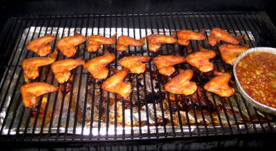 SmokingPit.com - Maple smoked injected buffalo wings  - Hot wings -  Smoked low and slow on my Traeger Texas smoker grill. Sausage mesquite apple hickor, pecan, alder, oak wood fire cooked foods! Tacoma WA Washington 