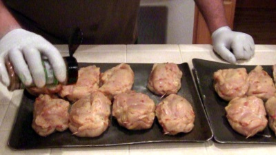 SmokingPit.com - Yoder YS640 - Smoked Ranchero Salsa stuffed chicken breasts slow cooked on a Yoder YS640