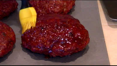 SmokingPit.com - Hickory Smoked Colossal Fair Burgers  - Traeger BBQ recipes & smoking meat tips and techniques.