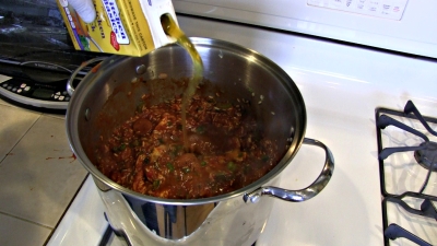 SmokingPit.com - SmokingPit.com -Andouille Sausage and Chicken cold smoked with hickory using the Amaze-N-Tube-Smoker. Then mixed with onion, shallots, green pepper, jalapenos, cellery, spices, tomatoes and rice to make an incredible Cajun Jambalaya! 