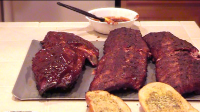 SmokingPit.com - Smoked hickory & apple wood baby back pork loin ribs. Great pork barbeque with a sweet and smokey dry rub. Tacoma WA Washington